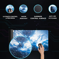 Storm Aura - Anime Energy Desk Mat | Desk Vibe - 3