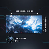 Storm Aura - Anime Energy Desk Mat | Desk Vibe - 2