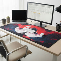 Blood Moon Samurai Desk Mat | Desk Vibe - 5