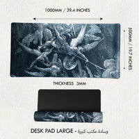 The Fall of the Rebel Angels Desk Mat | Desk Vibe - 2