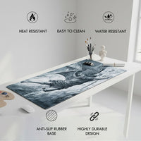 The Fall of Lucifer Desk Mat | Desk Vibe - 4