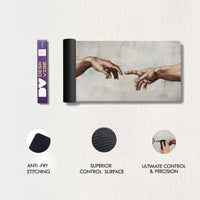 The Creation of Adam Desk Mat | Desk Vibe - 5