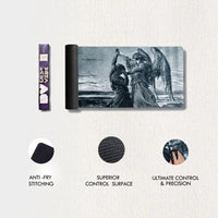 Jacob Wrestling with the Angel Desk Mat | Desk Vibe - 4
