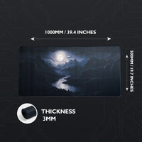 Moonlit Valley Desk Mat | Desk Vibe - 2