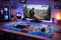 Fire Fist Ace - Paramount War Desk Mat | Desk Vibe - 4