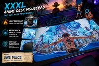 Fire Fist Ace - Paramount War Desk Mat | Desk Vibe - 3