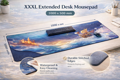 Going Merry Ship Desk Mat | Desk Vibe