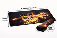 Fire Fist Ace Desk Mat | Desk Vibe - 3