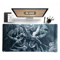 The Fall of the Rebel Angels Desk Mat | Desk Vibe - 1