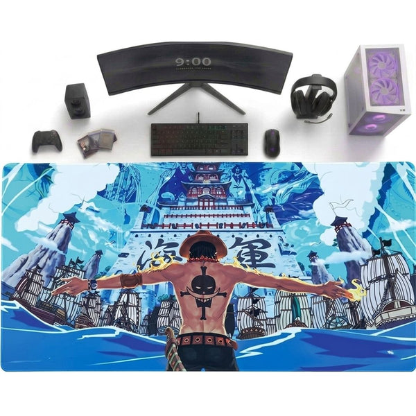 Fire Fist Ace - Paramount War Desk Mat | Desk Vibe