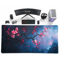 Sakura Nightfall Desk Mat | Desk Vibe - 1