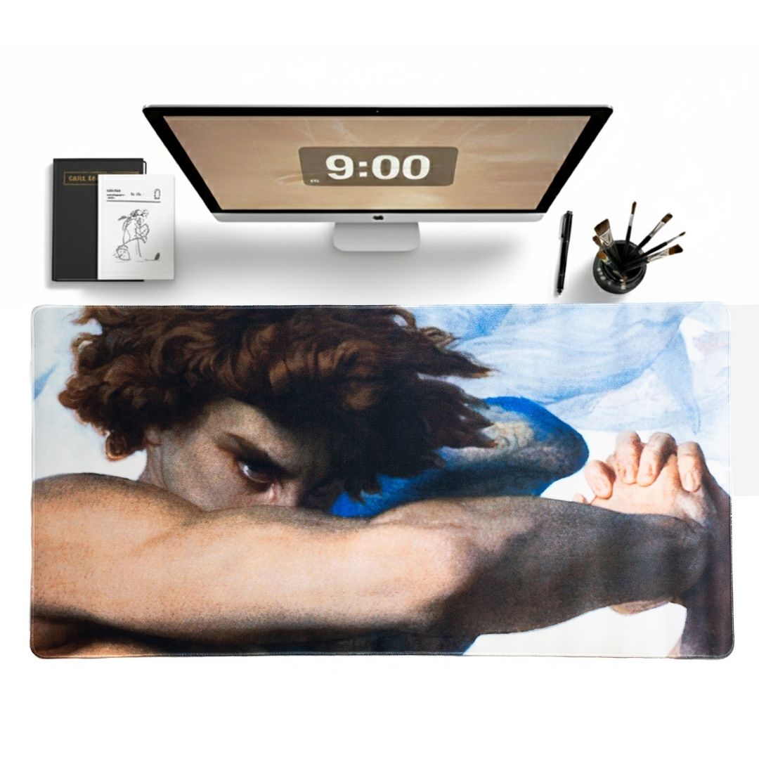 The Fallen Angel Desk Mat | Desk Vibe
