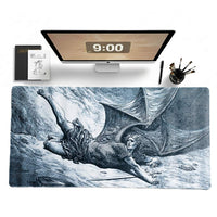 The Fall of Lucifer Desk Mat | Desk Vibe - 1