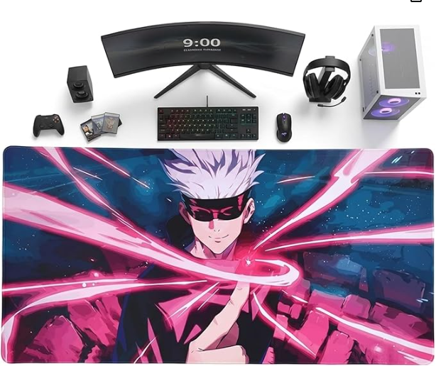 Gojo Satoru Desk Mat | Desk Vibe