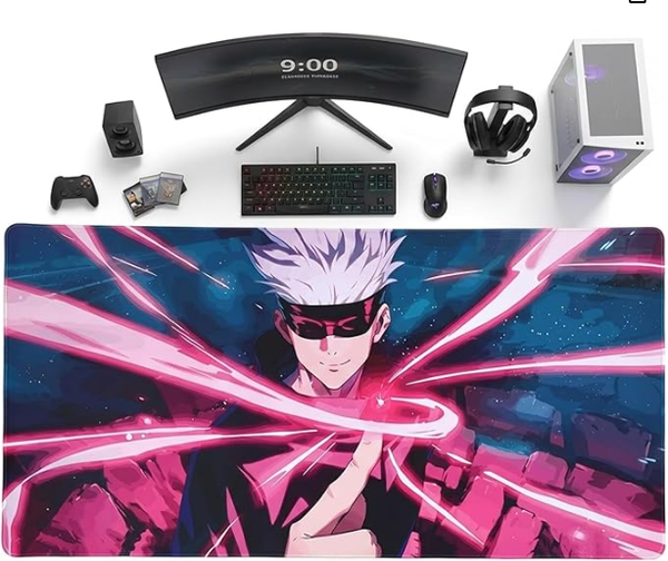 Gojo Satoru Desk Mat | Desk Vibe