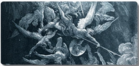 The Fall of the Rebel Angels Desk Mat | Desk Vibe - 3