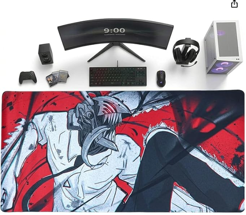 Chainsaw Man Desk Mat