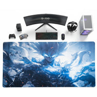 Storm Aura - Anime Energy Desk Mat | Desk Vibe - 1