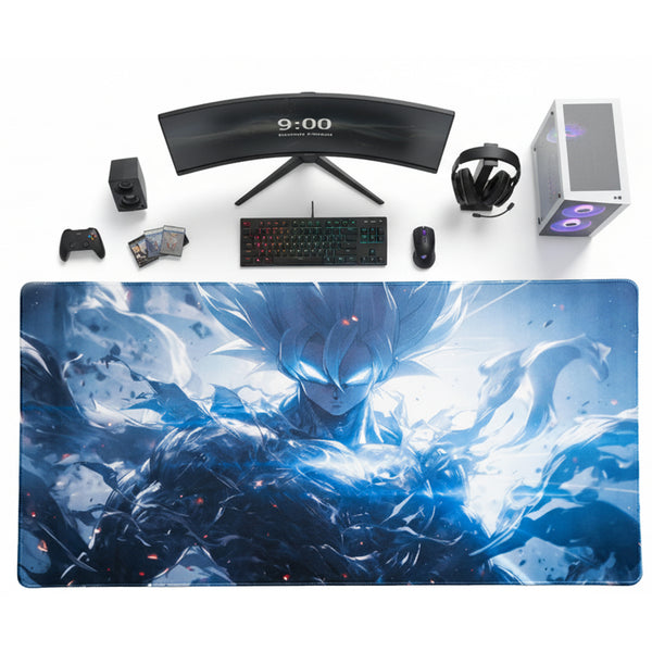 Storm Aura - Anime Energy Desk Mat | Desk Vibe
